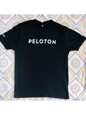 NWOT adult unisex small peloton 100 century SS tShirt